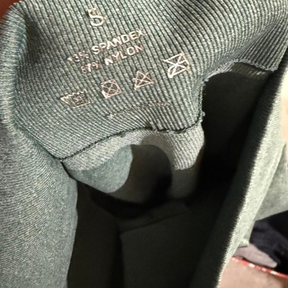 NVGTN – Seamless High Waisted Leggings – Women's Small – Green – Gym Yoga - Picture 3 of 4